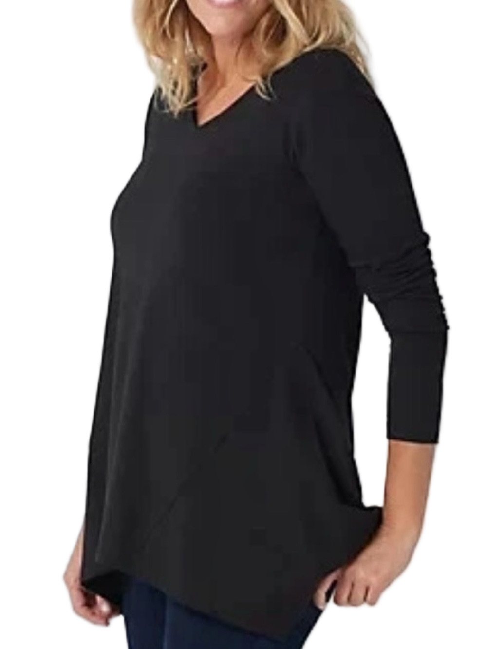 163. NWOT WOMENS ISAAC MIZRAHI XL DETAIL TOP
